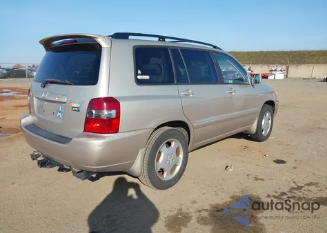 2005 Toyota Highlander Limited V6 from USA, damaged, VIN JTEDP21A850077766